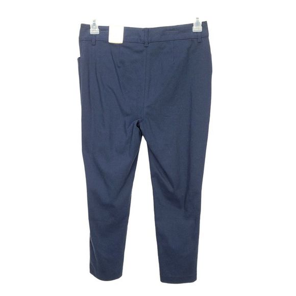Chico's Women's Navy Blue Perfect Stretch Slim Leg Ankle 570255765 Pants 0 4 - Picture 2 of 13